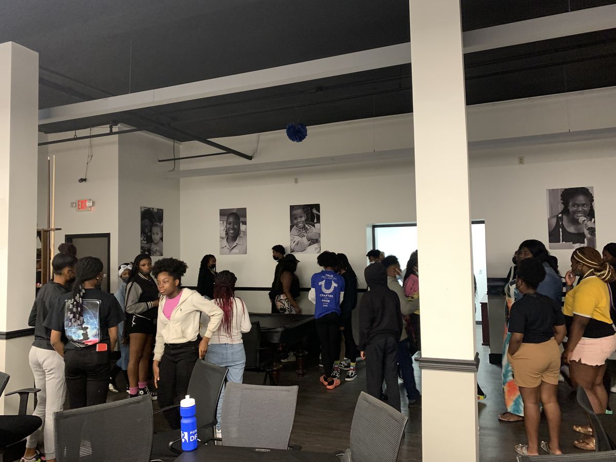 Families celebrating together at the Weaver Center