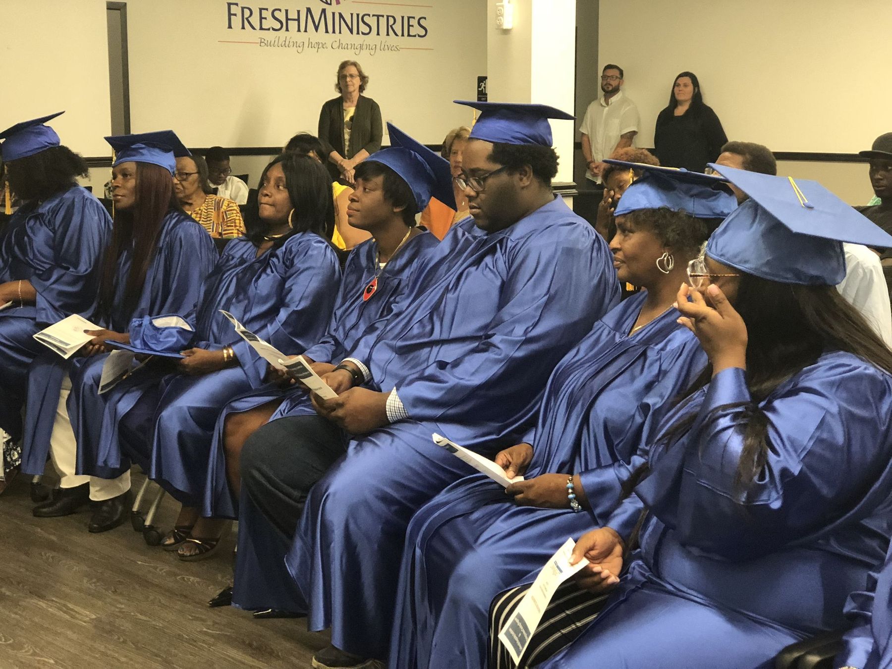 LifePoint Career Institute students at their graduation ceremony