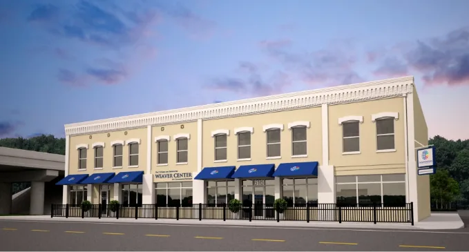 The Weaver Center for Community Outreach in downtown Jacksonville