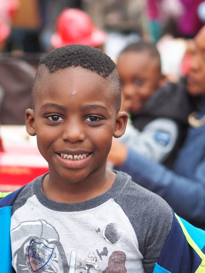 A young FreshFutures participant at a FreshMinistries event.